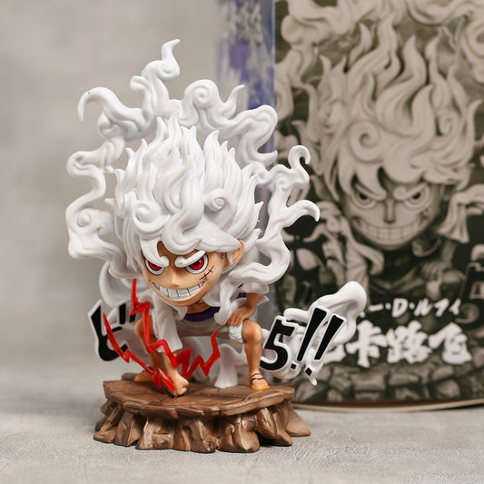 One Piece Gear 5 Sun God Luffy Nika Q Version